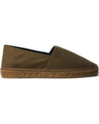 Saint Laurent - Cotton Espadrilles - Lyst