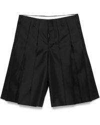 メンズ Comme des Garçons フェイクファー タック ショート