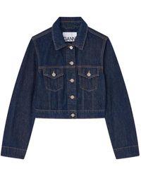 Ganni - Organic Cotton Jacket - Lyst