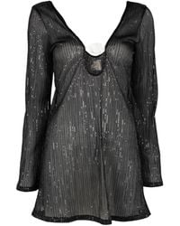 Palmacea - Kika Sequin-Embellished Mini Dress - Lyst