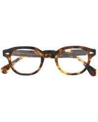 Moscot - Brille Mit Rundem Gestell - Lyst