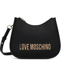 Love Moschino - Logo-Plaque Shoulder Bag - Lyst
