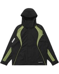 METALWOOD STUDIO - Hooded Mesh Panel Jacket - Lyst