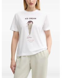 Samsøe & Samsøe - Sacamino Cotton T-Shirt - Lyst