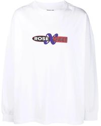 メンズ Martine Rose ホワイト Chasin' A Dream Tシャツ メンズ Martine Rose ホワイト Chasin' A Dream Tシャツ