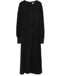 Nissa - Abito Lungo Plissettato - Lyst