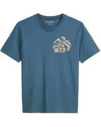 Marc O' Polo - Leaf-Print T-Shirt - Lyst
