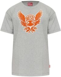 DIESEL - T-Norm-Aa4 Logo-Print Cotton T-Shirt - Lyst