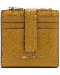 Piquadro - Kartenetui Mit Logo-Schild - Lyst