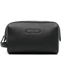 Brioni - Grained Leather Wash Bag - Lyst