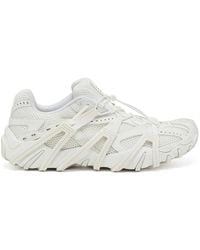 DIESEL - S-prototype Cr-mesh And Pu Sneakers With Double Lacing - Lyst