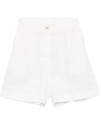 MC2 Saint Barth - Maggy Logo-Embroidered Shorts - Lyst