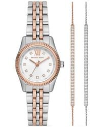 Michael Kors - Lexington 26Mm Watch Set - Lyst