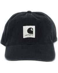 Carhartt - Logo-Patch Canvas Cap - Lyst