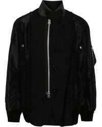 Sacai - Wool Jacket - Lyst