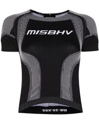 MISBHV - Top Sportivo Con Logo - Lyst