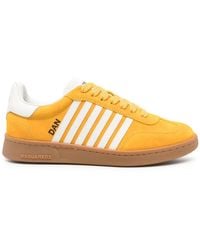 DSquared² - Boxer Leather Sneakers - Lyst