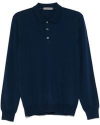 Corneliani - Virgin Wool Polo Sweater - Lyst