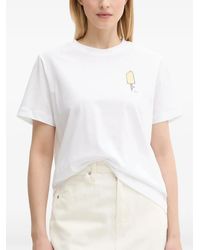 Samsøe & Samsøe - Sacamino Cotton T-Shirt - Lyst