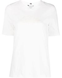Tommy Hilfiger - Embroidered New York T-Shirt - Lyst