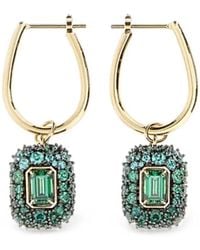 Swarovski - Sublima Crystal-Embellished Drop Earrings - Lyst