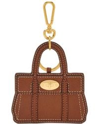 Mulberry - Bayswater Top Handle Leather Keyring - Lyst