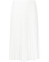Lacoste - Fully-Pleated Midi-Skirt - Lyst