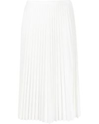 Lacoste - Fully-pleated Midi-skirt - Lyst