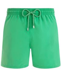 Vilebrequin - Logo-Patch Swim Shorts - Lyst