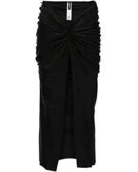 KARL LAGERFELD - Knotted-Detail Pareo - Lyst