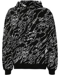 Maharishi - Graphic-Print Cotton Hoodie - Lyst
