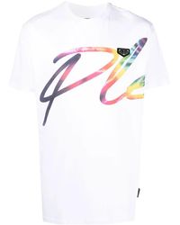 Philipp Plein - Logo-Print Detail T-Shirt - Lyst