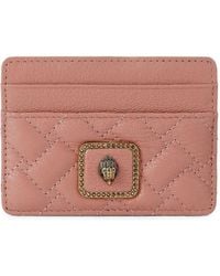 Kurt Geiger - Quilted Eagle Card Holder - Lyst