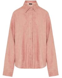 Stouls - Simone Suede Shirt - Lyst