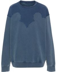 Maison Margiela - Four Stitch-logo Cotton Sweatshirt - Lyst