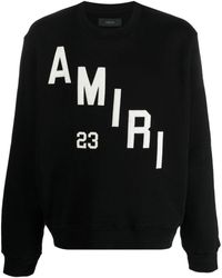 Amiri - Sweat en coton à logo imprimé - Lyst