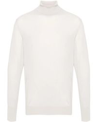 Eleventy - Turtleneck Wool Jumper - Lyst