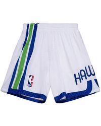 Mitchell & Ness - X Nba Atlanta Hawks 1970 Shorts - Lyst