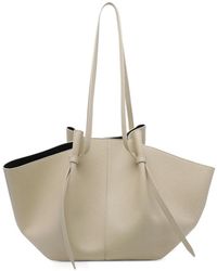 Yuzefi - Large Mochi Leather Shoulder Bag - Lyst