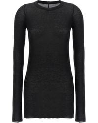 Rick Owens - "Ribbed" T-Shirt - Lyst