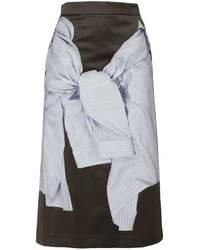 Pushbutton - シャツ スカート - Lyst