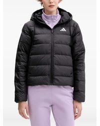 adidas - Jack Met Capuchon En Logodetail - Lyst
