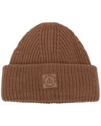 Moose Knuckles - Logo-patch Ribbed-knit Beanie - Lyst