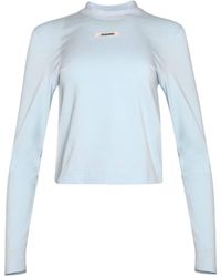 Jacquemus - Grosgrain-logo Long-sleeve T-shirt - Lyst