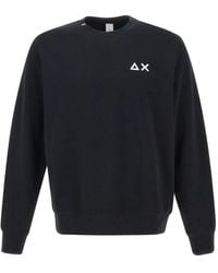 Sun 68 - Logo-Embroidered Sweatshirt - Lyst