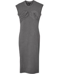 Marc Jacobs - Seamed Up Sleeveless Midi Dress - Lyst