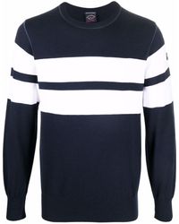 Paul & Shark - Sweatshirt mit Streifen - Lyst