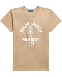 Polo Ralph Lauren - Polo Bear Cotton T-Shirt - Lyst
