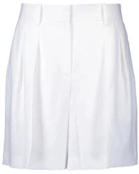 Michael Kors - Pleated Shorts - Lyst