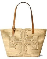 Tory Burch - X Doum Small Ella Raffia Tote - Lyst